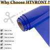 imageHTVRONT HTV Heat Transfer Vinyl12 x 3FT Turquoise HTV Vinyl Roll for TShirts Iron on Vinyl for All Cutting Machines ampamp Heat Press Machine Easy to Cut ampamp Weed Vinyl Heat Transfer TurquoiseCBlue