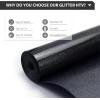 imageHTVRONT HTV Heat Transfer Vinyl12 x 3FT Turquoise HTV Vinyl Roll for TShirts Iron on Vinyl for All Cutting Machines ampamp Heat Press Machine Easy to Cut ampamp Weed Vinyl Heat Transfer TurquoiseGlitterBlack