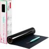 imageHTVRONT HTV Heat Transfer Vinyl12 x 3FT Turquoise HTV Vinyl Roll for TShirts Iron on Vinyl for All Cutting Machines ampamp Heat Press Machine Easy to Cut ampamp Weed Vinyl Heat Transfer TurquoiseCBlack