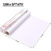 imageHTVRONT HTV Vinyl Rolls Heat Transfer Vinyl  12quot x 5ft Aqua Blue HTV Vinyl for Shirts Iron on Vinyl for All Cutter Machine  Easy to Cut ampamp Weed for Heat Vinyl Design Aqua BlueWhite