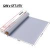 imageHTVRONT HTV Vinyl Rolls Heat Transfer Vinyl  12quot x 5ft Aqua Blue HTV Vinyl for Shirts Iron on Vinyl for All Cutter Machine  Easy to Cut ampamp Weed for Heat Vinyl Design Aqua BlueSilver