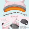 imageHTVRONT Hat Press Machine  Hat Press Heat Machine for CapsHatsPillows Quickly and Evenly  Hat Heat Press Machine for Vinyl Sublimation Heat Transfer Projects light greenHat Press Pink