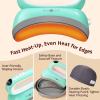 imageHTVRONT Hat Press Machine  Hat Press Heat Machine for CapsHatsPillows Quickly and Evenly  Hat Heat Press Machine for Vinyl Sublimation Heat Transfer Projects light greenHat Press