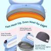 imageHTVRONT Hat Press Machine  Hat Press Heat Machine for CapsHatsPillows Quickly and Evenly  Hat Heat Press Machine for Vinyl Sublimation Heat Transfer Projects light greenHat Press Blue
