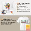 imageHTVRONT Heat Press Accessories for 10quot X 10quot Heat Press Machine Include 3 HTV Vinyl ampamp 150 Sublimation Paper 20 Heat Transfer Paper Heat Press Mat Teflon Sheet Heat Resistant Tape Weeding Tools