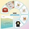 imageHTVRONT Heat Press Accessories with 3 Pack PTFE Teflon Sheets Includes Iron On Vinyl Heat Press Mat TShirt Teflon Sheet
