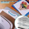 imageHTVRONT Heat Press Accessories with 3 Pack PTFE Teflon Sheets Includes Iron On Vinyl Heat Press Mat TShirt Teflon Sheet