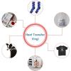 imageHTVRONT Heat Press Machine for T Shirts 10quotX10quot Portable T Shirt Press MachineRaspberry HTVRONT HTV Heat Transfer Vinyl Bundle 12 Pack  12 Inch by 5 Feet HTV Vinyl Rolls Easy to Cut ampamp Weed