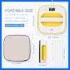 imageHTVRONT Heat Press Machine for T Shirts 10quotX10quot Portable Tshirt Press Machine Fast Heatup Iron Press Heat Transfer Machine for Hat VinylSublimation BlueYellow