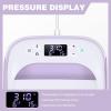 imageHTVRONT Heat Press Machine for T Shirts 10quotX10quot Portable Tshirt Press Machine Fast Heatup Iron Press Heat Transfer Machine for Hat VinylSublimation BluePurple