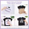 imageHTVRONT Heat Press Machine for T Shirts 10quotX10quot Portable Tshirt Press Machine Fast Heatup Iron Press Heat Transfer Machine for Hat VinylSublimation BluePurple