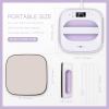 imageHTVRONT Heat Press Machine for T Shirts 10quotX10quot Portable Tshirt Press Machine Fast Heatup Iron Press Heat Transfer Machine for Hat VinylSublimation BluePurple
