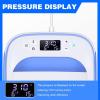 imageHTVRONT Heat Press Machine for T Shirts 10quotX10quot Portable Tshirt Press Machine Fast Heatup Iron Press Heat Transfer Machine for Hat VinylSublimation BlueBlue