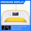 imageHTVRONT Heat Press Machine for T Shirts 10quotX10quot Portable Tshirt Press Machine Fast Heatup Iron Press Heat Transfer Machine for Hat VinylSublimation BlueYellow