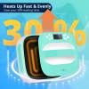 imageHTVRONT Heat Press Machine for T Shirts Portable Heat Press 10quotX10quot  Heat Up Fast ampamp Distribute Heat Evenly Tshirt Press Machine for Sublimation HTV Heat Transfer Projects Light Green