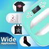 imageHTVRONT Heat Press Machine for T Shirts Portable Heat Press 10quotX10quot  Heat Up Fast ampamp Distribute Heat Evenly Tshirt Press Machine for Sublimation HTV Heat Transfer Projects Light Green
