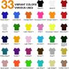 imageHTVRONT Heat Press Machine for TShirts ampamp HTV Heat Transfer Vinyl Bundle 47 Pack 12quot x 10quot Iron on Vinyl