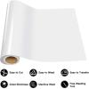 imageHTVRONT Heat Transfer Vinyl White HTV Rolls  12quot x 20ft White Iron on Vinyl ampamp Black Heat Transfer Vinyl Rolls  12quot x 20ft Black Iron on Vinyl