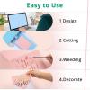 imageHTVRONT Insert Cards Bundle Compatible with Cricut Joy  Card Making Kit Include Insert Cards Folded Cardstock Envelope Card Mat and Weeding Tools Suitable for Holiday Birthday Valentine