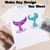 imageHTVRONT Neon Heat Transfer Vinyl  12 Pack HTV with 11 Assorted Colors and 1 Teflon Sheet Compatible with Cricut Cutting Machine ampamp Silhouette Cameo  12x10inassorted