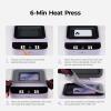 imageHTVRONT Phone Case Heat Press Machine  Phone Case Auto Heat Press with 3D Vacuum Heat Precise Temperature Heat Press for Sublimation Phone Cases Badges Coasters etc Compatible with iPhoneLavender Purple