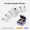 imageHTVRONT Phone Case Heat Press Machine  Phone Case Auto Heat Press with 3D Vacuum Heat Precise Temperature Heat Press for Sublimation Phone Cases Badges Coasters etc Compatible with iPhoneLavender Purple