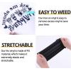 imageHTVRONT Pink HTV Heat Transfer Vinyl Bundle 11 Pack 12quot x 10quot Iron on Vinyl for TShirt Heat Transfer Vinyl for Silhouette Cameo or Heat Press MachineBlack