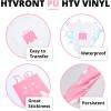 imageHTVRONT Pink HTV Heat Transfer Vinyl Bundle 11 Pack 12quot x 10quot Iron on Vinyl for TShirt Heat Transfer Vinyl for Silhouette Cameo or Heat Press MachineBaby Pink