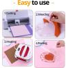 imageHTVRONT Pink HTV Heat Transfer Vinyl Bundle 11 Pack 12quot x 10quot Iron on Vinyl for TShirt Heat Transfer Vinyl for Silhouette Cameo or Heat Press MachineTexas Orange