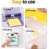 imageHTVRONT Pink HTV Heat Transfer Vinyl Bundle 11 Pack 12quot x 10quot Iron on Vinyl for TShirt Heat Transfer Vinyl for Silhouette Cameo or Heat Press MachineYellow