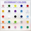 imageHTVRONT Pink HTV Heat Transfer Vinyl Bundle 11 Pack 12quot x 10quot Iron on Vinyl for TShirt Heat Transfer Vinyl for Silhouette Cameo or Heat Press Machinemulticolor 36