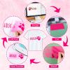 imageHTVRONT Pink Heat Transfer Vinyl  13 Sheets Hot Pink HTV Vinyl in 12 Assorted Colors Red Iron on Vinyl for Cricut ampamp Cameo  Easy to Cut ampamp WeedPink