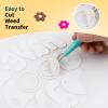 imageHTVRONT Puff Vinyl Heat Transfer  9Pcs Pastel Puff HTV Vinyl in 4 Assorted Candy Colors3D Puff Heat Transfer Vinyl for TShirts12quotx10quot Puff Iron on Vinyl Compatible with Cricut Cutting MachineBeige