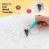 imageHTVRONT Puff Vinyl Heat Transfer  9Pcs Pastel Puff HTV Vinyl in 4 Assorted Candy Colors3D Puff Heat Transfer Vinyl for TShirts12quotx10quot Puff Iron on Vinyl Compatible with Cricut Cutting MachineBrown