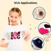 imageHTVRONT Puff Vinyl Heat Transfer  9Pcs Pastel Puff HTV Vinyl in 4 Assorted Candy Colors3D Puff Heat Transfer Vinyl for TShirts12quotx10quot Puff Iron on Vinyl Compatible with Cricut Cutting MachineBeige