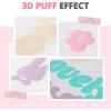 imageHTVRONT Puff Vinyl Heat Transfer  9Pcs Pastel Puff HTV Vinyl in 4 Assorted Candy Colors3D Puff Heat Transfer Vinyl for TShirts12quotx10quot Puff Iron on Vinyl Compatible with Cricut Cutting MachinePastel Puff HTV