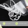 imageHTVRONT Rainbow White Glitter HTV Vinyl Roll12quot x 6 FT White Glitter Heat Transfer Vinyl Bundle White Glitter Iron on Vinyl for All Cutting MachinesRainbow White