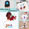 imageHTVRONT Rainbow White Glitter HTV Vinyl Roll12quot x 6 FT White Glitter Heat Transfer Vinyl Bundle White Glitter Iron on Vinyl for All Cutting MachinesWhite