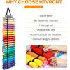 imageHTVRONT Vinyl Storage Organizer ampamp 13Pack MultiColors Permanent Adhesive Vinyl Rolls