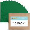 imageBlack HTV Heat Transfer Vinyl Bundle 13 Pack 12quot x 10quot Black Iron on Vinyl for TShirt Heat Transfer Vinyl for Silhouette Cameo or Heat Press MachineGreen