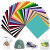 imageHTV Heat Transfer Vinyl Bundle  36 Pack Iron on Vinyl for T Shirts 12quotx10quot Vinyl Sheets 28 Assorted Colors for DIY Fabrics TShirts Easy to Cut ampamp Weed for Heat Vinyl Design36 Pack Multi Colors