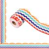 imageHTVRONT Bulletin Board Borders70FT Yellow Classroom Borders for Bulletin Board with Dot GlueScalloped Wave Border Trim for OfficesHomeClassroom Back to School Decor