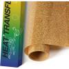 imageHTVRONT Gold HTV Heat Transfer Vinyl  12quot x 25ft Gold Vinyl for Shirts  Easy to Cut ampamp Weed Iron on VinylGold