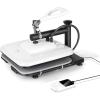imageHTVRONT Heat Press Machine for T Shirts  15x15 Swing Away Shirt Press Machine  Professional Heat Press for Sublimation Vinyl Heat Transfer Projects Heats Up Fast ampamp Distribute Heat Evenly White