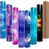imageHTVRONT Neon Heat Transfer Vinyl  12 Pack HTV with 11 Assorted Colors and 1 Teflon Sheet Compatible with Cricut Cutting Machine ampamp Silhouette Cameo  12x10ingalaxy htv