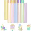 imageHTVRONT Pastel Heat Transfer Vinyl Boho Color  13 Pack Pastel HTV Vinyl Sheet 12 Assorted Colors Iron on Vinyl for Cricut ampamp Cameo  Easy to Cut ampamp Weed for Heat Vinyl DesignPastel