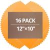 imageHTVRONT Yellow Heat Transfer Vinyl Bundle16 Pack Iron on Vinyl 1210inch HTV Sheets Easy Weed HTV Vinyl for TShirt with Teflon Sheet SGHTV1492US