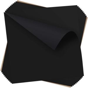 imageHTV Heat Transfer Vinyl Bundle  36 Pack Iron on Vinyl for T Shirts 12quotx10quot Vinyl Sheets 28 Assorted Colors for DIY Fabrics TShirts Easy to Cut ampamp Weed for Heat Vinyl Designblack