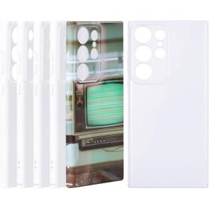 imageHTVRONT 6PCS Sublimation Phone Case Blanks Bulk Compatible with iPhone 15 Glossy Sublimation Customize Phone Case Hard Cell Phone Coated Basic Cases Sublimation Blanks Custom Phone Cover ShockproofGalaxy S24 Ultra