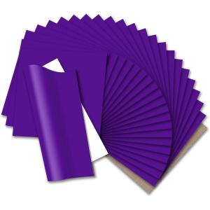 imageHTVRONT HTV Heat Transfer Vinyl Bundle  100 Pack 12  10in Heat Transfer Vinyl for TShirt 43 Assorted Colors HTV Vinyl Bundle for All Cutter Machine Easy to Cut ampamp Weed ampamp Transfer Iron on VinylPurple